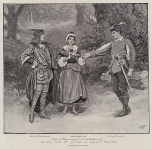 Comme il vous plaira au Théâtre St James - Henry Marriott Paget